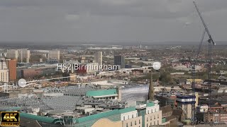 HS2 Birmingham Construction  Spring 2024 [upl. by Odnomar]