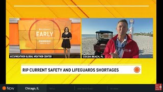 Spring Break Beach Safety ALA Live on AccuWeather [upl. by Yetah733]