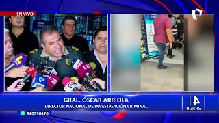 San Juan de Lurigancho caen extorsionadores cuando dejaban granada en licorería [upl. by Narayan251]