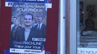 Fréjus réactions après lélection dun maire FN [upl. by Peppard]