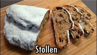 Christmas Stollen real German Meister’s recipe [upl. by Trista598]