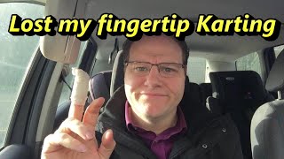 Severed finger in Karting Crash [upl. by Neerhtak]