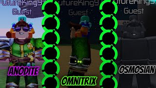 Anodite Omnitrix amp Osmosian Showcase  Omni Adventure [upl. by Eartnoed]