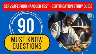 ServSafe Food Handler Test 2024  Certification Study Guide 90 Must Know Questions [upl. by Gretta]