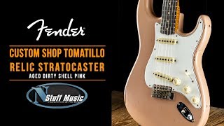 Custom Shop Tomatillo Relic Stratocaster from Fender  InDepth Demo [upl. by Alliscirp]