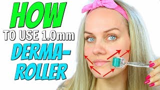 How to use 10mm dermaroller  demo [upl. by Godden235]