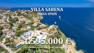 ᑕ❶ᑐ For sale New Construction Modern Luxury Villa with Sea Views in Javea  Costa Blanca Spain ☀ [upl. by Amlus]