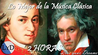 2 HORAS de la Mejor Música Clásica 🎻 Mozart Beethoven Bach 🎼 Música Clásica Piano Violin [upl. by Garry481]