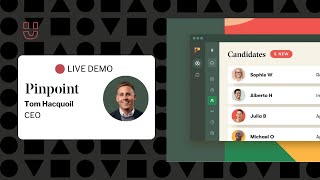 PinPoint ATS demo  with Mike Bradshaw  Streamlining Talent Acquisition [upl. by Elwin]