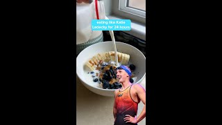 I Ate Like Olympic Swimmer Katie Ledecky For 24 Hours [upl. by Yekcin]