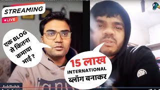 PROBLOGGER ने 15 लाख सिर्फ एक INTERNATIONAL BLOG से कमाया  International Blogging Kaise Karen [upl. by Wiskind]