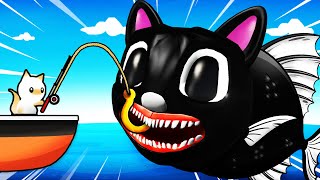 Catching NEW CARTOON CAT SHARK Cat Goes Fishing [upl. by Irab195]