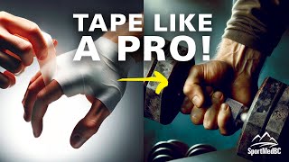 Athletes Essential Perfecting Thumb Taping for Peak Performance [upl. by Yrdnal]