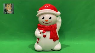 Greenbrier 2023 Motion Activated Singing Snowman  “Jingle Bells” [upl. by Leighton]