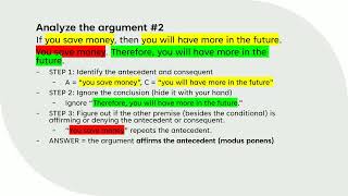 Affirming the Consequent and Denying the Antecedent [upl. by Sarnoff]