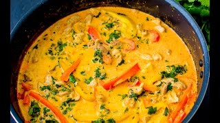 Thai Red Chicken Curry [upl. by Evonne420]