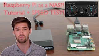 RaspberryPi Home NAS for both Mac amp PC Tutorial  Speed Test  4K TUTORIAL [upl. by Oirasor]