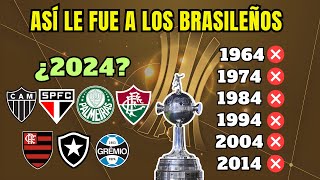 ¿Qué le paso a los Equipos Brasileños en los AÑOS terminados en 4 ¿Cuál será el campeon en 2024 [upl. by Mickelson703]