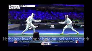 How to Fleche in Epee like Romain Cannone [upl. by Zeeba531]