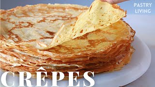 How To Make Amazing Crepes At Home spilling all my secrets [upl. by Assirral]