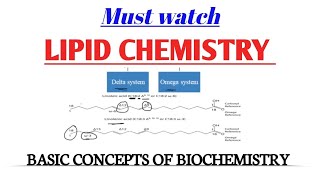 Lipid chemistry biochemistry  Fatty acids classification [upl. by Hammond]