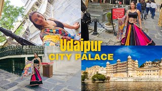 Udaipur City Palace ke ander Kya hai  Vlog  Pooja Soni  Rajasthan [upl. by Sauncho918]