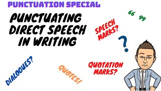 🆕 Punctuating Direct Speech  Primary English 👉 in 4 MINUTES  Improving Writing  SATs  IELTS [upl. by Hardigg]