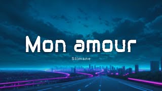 Slimane  Mon Amour ParolesLyrics [upl. by Dey813]