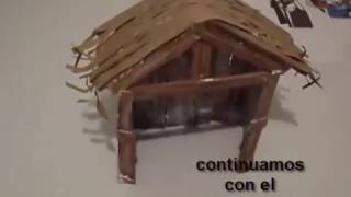 Pesebre Navideño 1 Maqueta [upl. by Poul]