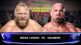 Goldberg Vs Brock Lesnar in Monday Night Raw [upl. by Osanna]