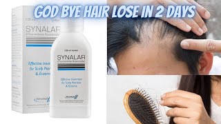 Synalar Lotion Best For Anti Hairloss Regrowth Hairs Review UrduHindi Khan Fam official [upl. by Gnal]