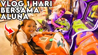 VLOG 1 HARI BERSAMA ALUNA‼️ SEHARIAN MAIN TERUS GAK PULANGPULANG‼️🤣 [upl. by Fish814]