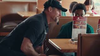 Lions head coach Dan Campbell stars in a new commercial for Applebees [upl. by Carlye]