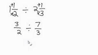 Dividing Mixed Numbers [upl. by Siri]