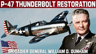 P47 Thunderbolt Restoration  Bill Dunhams P47D23R “Bonnie” [upl. by Viccora]