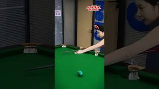 Yellow Billiard Player Two Months of Training and Her Skills Skyrocketed [upl. by Frymire]