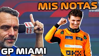 Mis notas del GP de Miami de F1 [upl. by Lyckman]