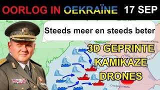 17 sep Oekraïense drones verborgen tussen de golven Slaan toe op Russische vloot  Oorlog in UA [upl. by Sykes]