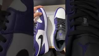 Air Jordan 1 Low Court Purple size 713 on sale [upl. by Vinni244]