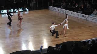 Prokins Jegors amp Karimova Polina  WDSF BALTIC CUP  2021 Samba [upl. by Rudolfo]