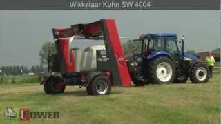 Wikkelaar Kuhn SW 4004  Graslanddemo 2012 [upl. by Ennovihc]