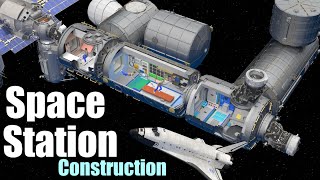 How did they build the ISS International Space Station [upl. by Dorca321]