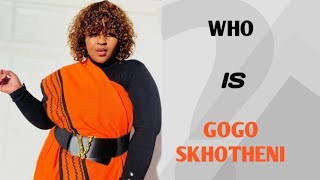 Gogo Skhotheni Biography Sangoma Age Baby Husband Real Name [upl. by Finkelstein515]