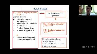 10 Dyspepsie fonctionnelle Dr ZAIR [upl. by Ivad]