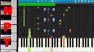 IMPOSSIBLE REMIX  One Direction  Drag Me Down  Instrumental Cover  Synthesia Piano [upl. by Helve]