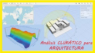 ⛅Andrew Marsh  COMO hacer un ANÁLISIS CLIMÁTICO para modelo 3D en arquitectura  fácil y gratis💨⛈ [upl. by Nikoletta]