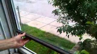 HOW TO Taking Out A Storm Window [upl. by Ahsenre307]