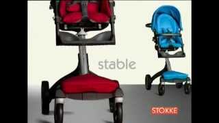 3D модель коляски Stokke Xplory [upl. by Ecinom]