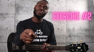 Défi 30 jours de guitare EXERCICE 2 main droite [upl. by Anirazc709]