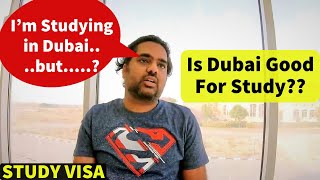 STUDY in DUBAI II Student Life in Dubai Universities I STUDY VISA 🔥🔥 Part Time Jobs Expenses Salary [upl. by Adonis]